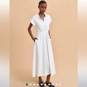 La Ligne White Polo Andie Dress